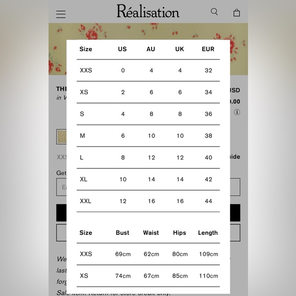 NWT Réalisation Par The Allegra in Verona, Butter Yellow Silk Slip Dress, XS - Picture 11 of 11